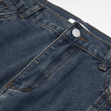 Rebel Shred Contrast Fringe Jeans