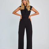 Sculpted Muse Tailored Jumpsuit