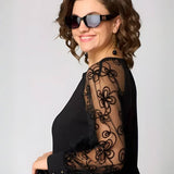 DIANE | Robe Élégante à Manches en Dentelle – Charme Intemporel et Raffinement Parisien