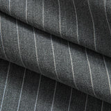 Striped High-Waist Trousers