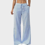 Kira | Comfortable Wide Trousers with Elegant Details