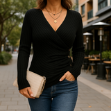 ELIZABETH TUMMY TUCK LONG SLEEVE TOP