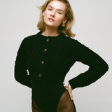 Golden Aura Statement Earrings