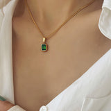 Emerald Radiance Necklace