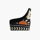 Palm Cove One-Shoulder Bikini Set