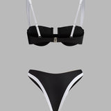 Coastal Trim Bikini Set