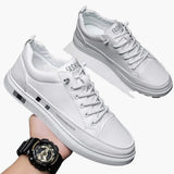 Men's lace-up baskets with flat sole