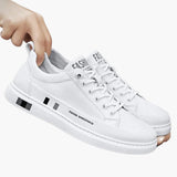 Men's lace-up baskets with flat sole