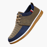 Men's lace-up baskets with flat sole