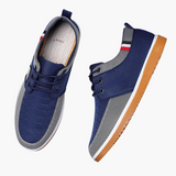Men's lace-up baskets with flat sole