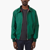 Men's Bomber Jacket with Ribbed Hem