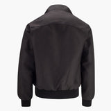 Men's Bomber Jacket with Ribbed Hem
