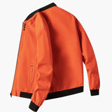 Men's bomber jacket with front pockets