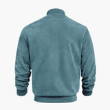 Men's bomber jacket with ribbed cuffs