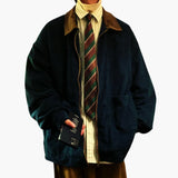 Men's Corduroy Bomber with Zip