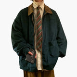 Men's Corduroy Bomber with Zip