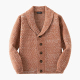 Men's Pullover Cardigan with Shawl Collar