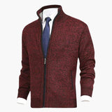 Men's jacket with stand-up collar
