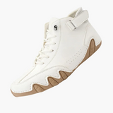 Unisex Lace-Up Shoes with Rubber Pattern Sole