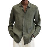 Men's shirt with classic collar