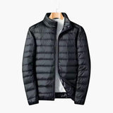 Men's Down Jacket with Stand-up Collar