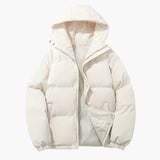 Men's down jacket with hood