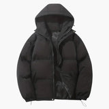 Men's down jacket with hood