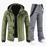 Men's ski set with matching jacket and pants