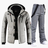 Men's ski set with matching jacket and pants