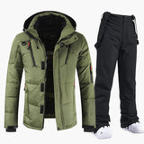 Men's ski set with matching jacket and pants