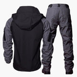 Men's outdoor outfit with jacket