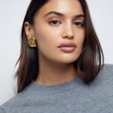 Golden Cascade Earrings