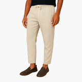 Slip-on men's moccasins with stitched sole