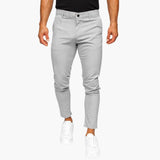 Men's Straight Leg Pants with Side Pockets