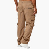 Men's cargo pants with multiple pockets
