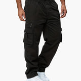 Men's cargo pants with multiple pockets