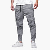 Men's cargo jogger pants with waist