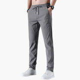 Casual men's pants with side pockets