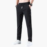 Casual men's pants with side pockets