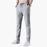 Casual men's pants with side pockets