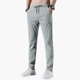 Casual men's pants with side pockets