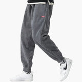 Men's corduroy jogging pants