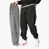 Men's corduroy jogging pants
