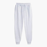 Casual unisex jogging pants with adjustable waist