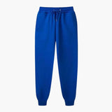 Casual unisex jogging pants with adjustable waist