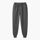 Casual unisex jogging pants with adjustable waist