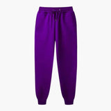 Casual unisex jogging pants with adjustable waist