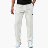 Casual straight pants for men with drawstring waist and side pockets