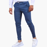 Men's slim-fit pants with stretch