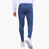 Men's slim-fit pants with stretch